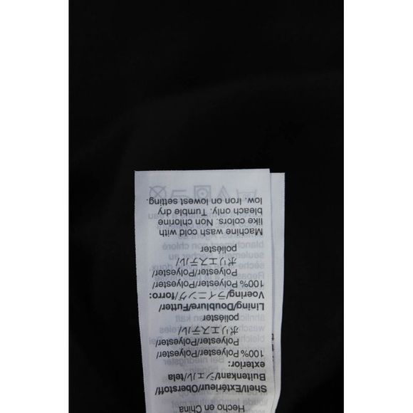 J Crew Womens V-Neck Long Sleeve Midi Button Down Shirt Dress Black Size 2 - Picture 5 of 6